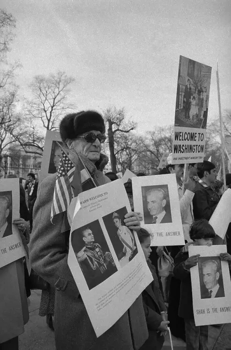 Framed Print : Protesting Against the Shah Framed Print : Protesting Against the Shah