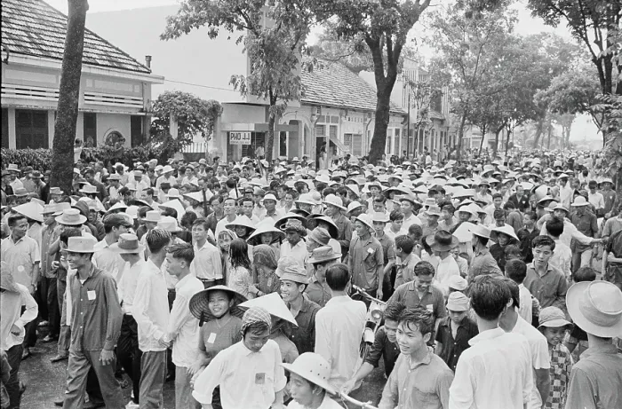 Framed Print : Protests In Saigon Framed Print : Protests In Saigon