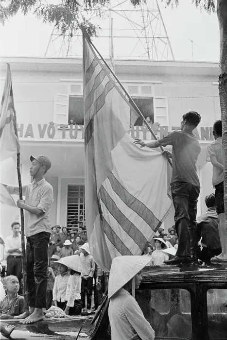 Framed Print : Protests In Saigon