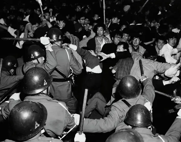 Framed Print : Protests In Tokyo Framed Print : Protests In Tokyo