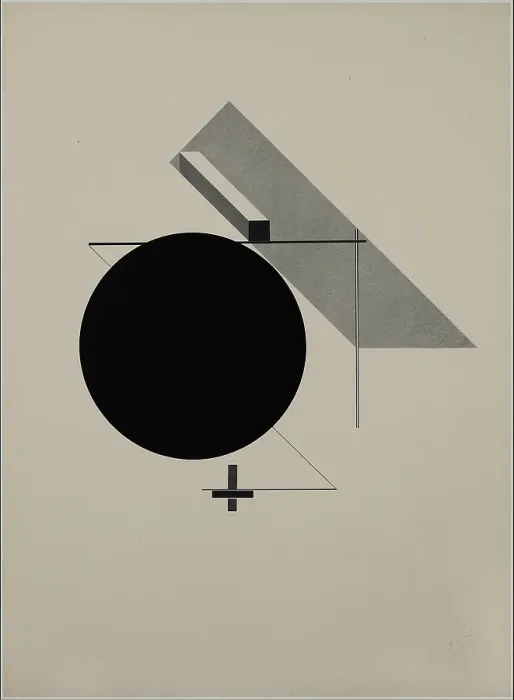 Framed Print : Proun. Artist: Lissitzky, El (1890-1941) Framed Print : Proun. Artist: Lissitzky, El (1890-1941)