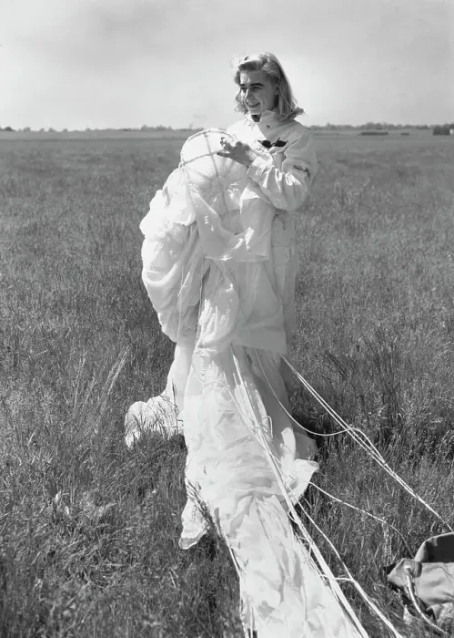 Framed Print : Proved that Nylon Parachute is Safe Framed Print : Proved that Nylon Parachute is Safe