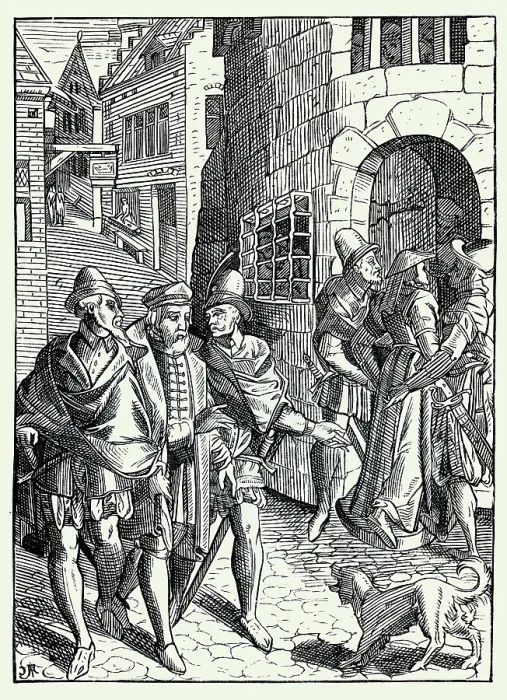 Framed Print : The Provost's Prison
