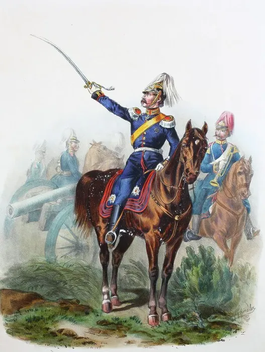 Framed Print : Prussian Army, Prussian Guard, Guard Field Artillery Regiment, Corps Artillery, Riding Section, Army Uniform, Military, Prussia, Germany, digitally restored reproduction of a 19th century original Framed Print : Prussian Army, Prussian Guard, Guard Field Artillery Regiment, Corps Artillery, Riding Section, Army Uniform, Military, Prussia, Germany, digitally restored reproduction of a 19th century original