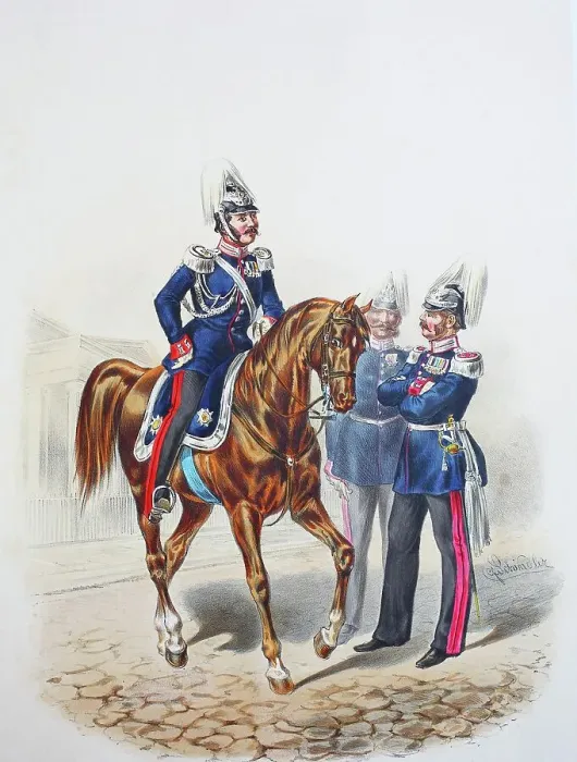 Framed Print : Prussian Army, Prussian Guard, Wing Adjutant and General Staff Officer, Army Uniform, Military, Prussia, Germany, digitally restored reproduction of a 19th century original Framed Print : Prussian Army, Prussian Guard, Wing Adjutant and General Staff Officer, Army Uniform, Military, Prussia, Germany, digitally restored reproduction of a 19th century original
