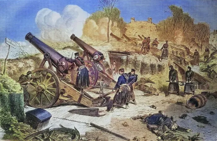 Framed Print : Prussian siege battery outside Paris, illustrated war history, German, French war 1870-1871, Germany, France, Prussian siege battery outside Paris, illustrated war history, German, French war 1870-1871, Germany, France Framed Print : Prussian siege battery outside Paris, illustrated war history, German, French war 1870-1871, Germany, France, Prussian siege battery outside Paris, illustrated war history, German, French war 1870-1871, Germany, France