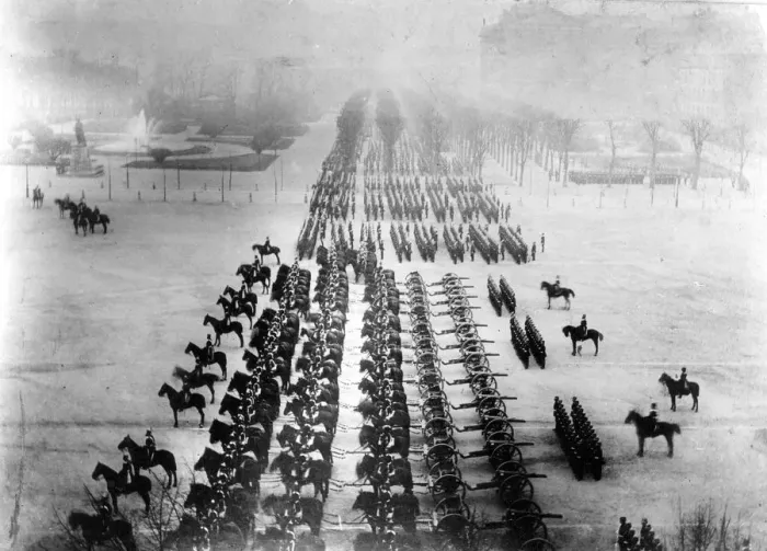 Framed Print : Prussians Parade Framed Print : Prussians Parade