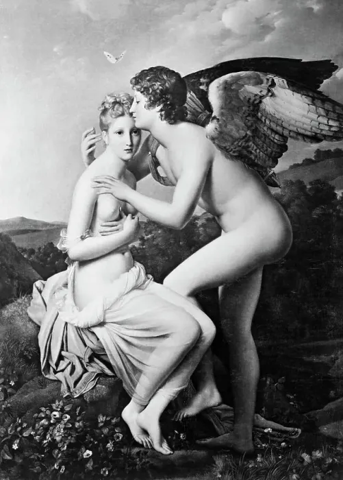 Framed Print : Psyche and Cupid Framed Print : Psyche and Cupid