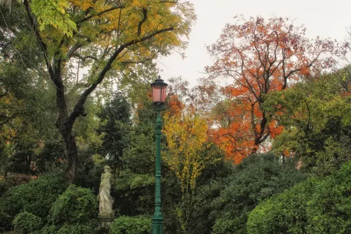 Framed Print : Public gardens in Venice