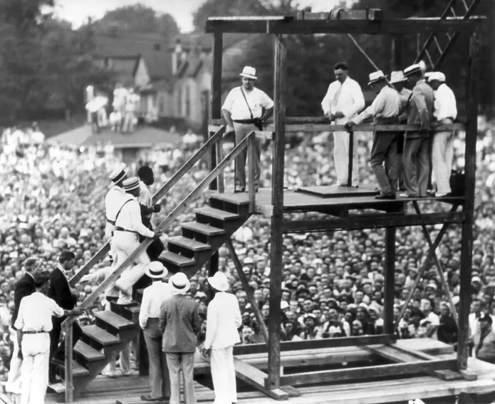 Framed Print : The Last Public Hanging in the U.S. 1936 Framed Print : The Last Public Hanging in the U.S. 1936