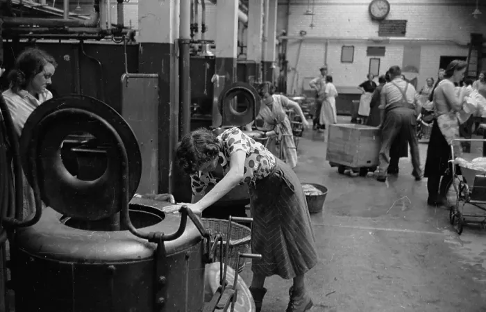 Framed Print : Public Laundrette Framed Print : Public Laundrette