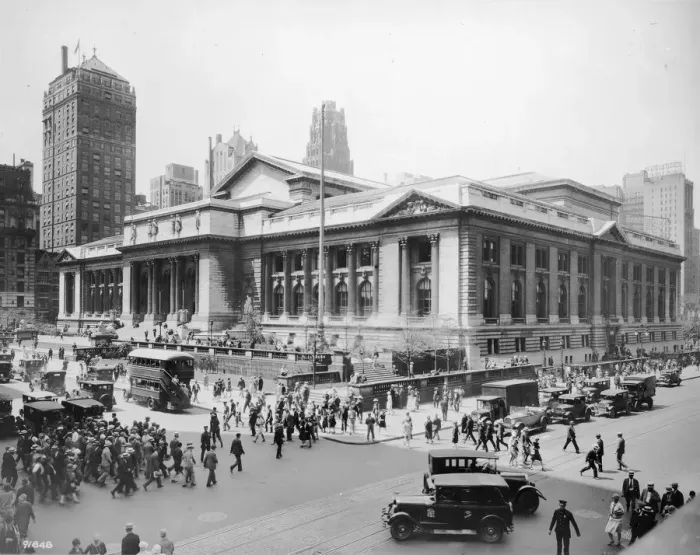 Framed Print : Public Library