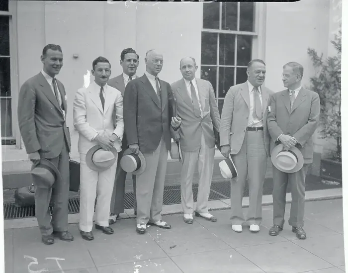 Framed Print : Public Works Committee Members Framed Print : Public Works Committee Members