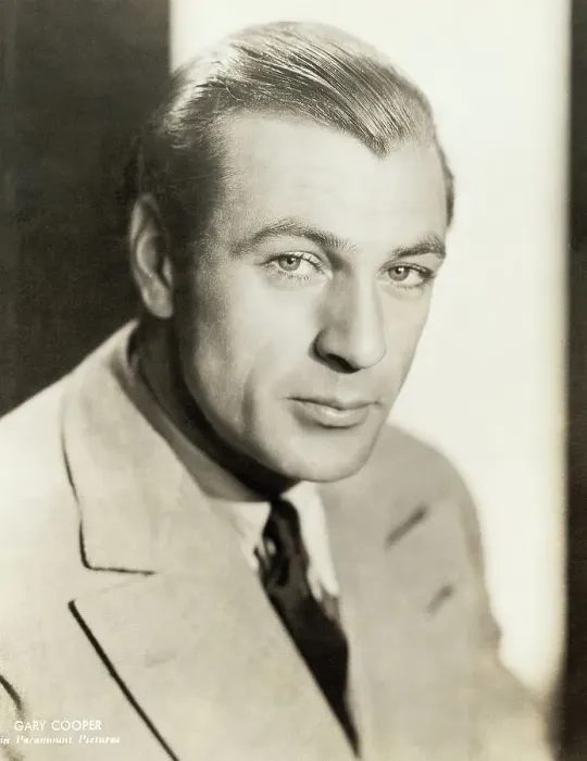 Framed Print : Publicity Handout of Gary Cooper