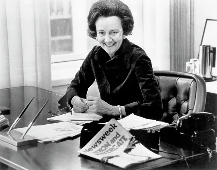 Framed Print : Publisher Katharine Graham Framed Print : Publisher Katharine Graham