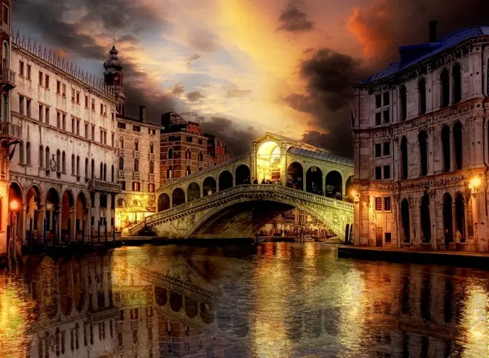 Framed Print : Puente de Rialto Framed Print : Puente de Rialto