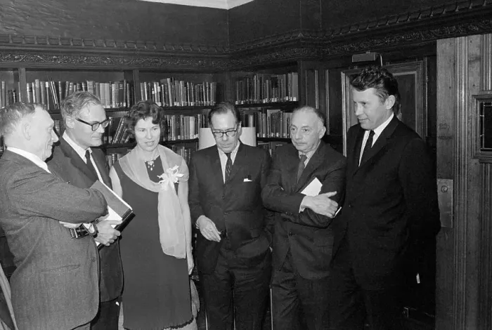 Framed Print : Pulitzer Prize Winners and Mary Jarrell Framed Print : Pulitzer Prize Winners and Mary Jarrell