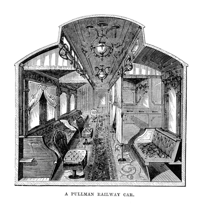 Framed Print : Pullman Railway Car Framed Print : Pullman Railway Car