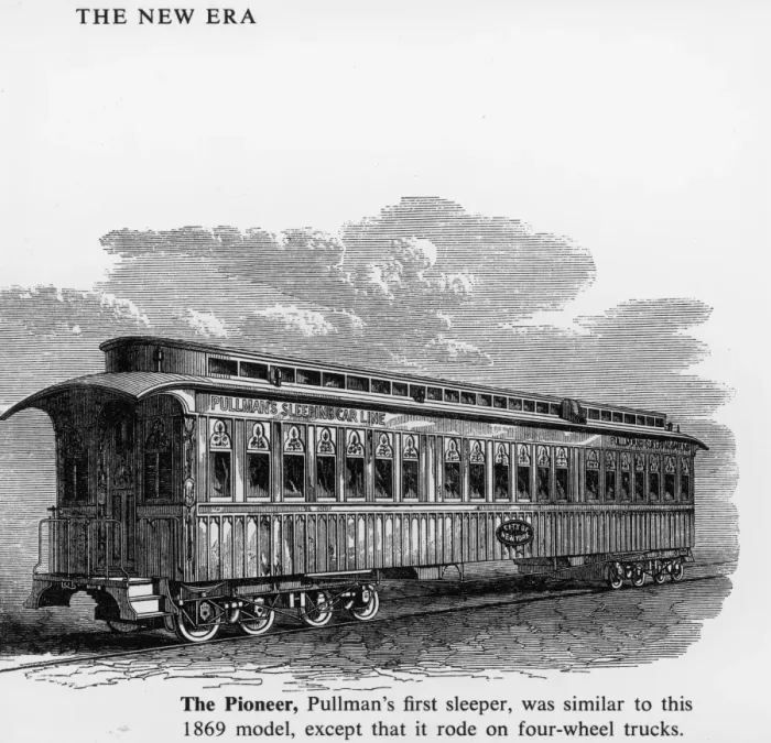 Framed Print : Pullmans First Sleeper Framed Print : Pullmans First Sleeper