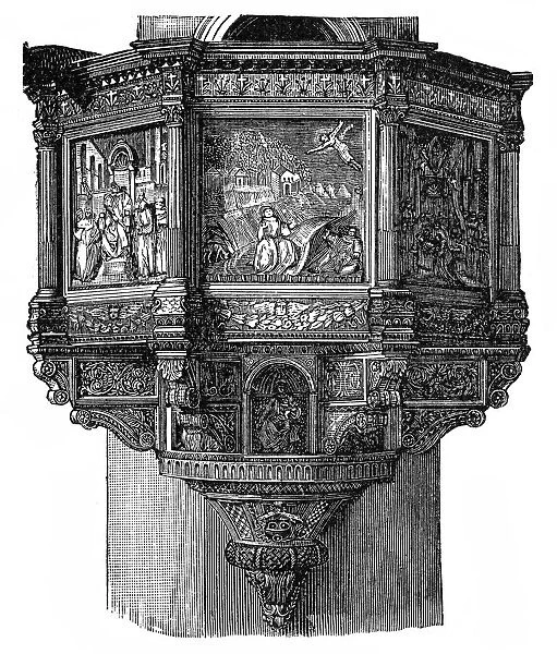 Pulpit of Santa Croce in Florence