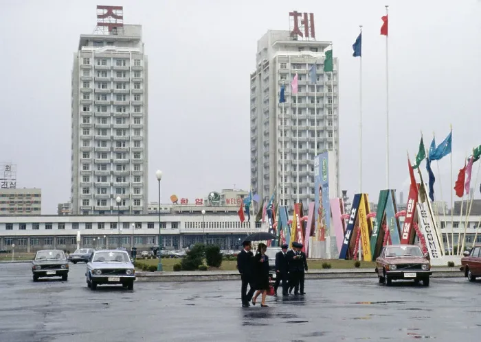 Framed Print : Pyongyang Hotel Framed Print : Pyongyang Hotel