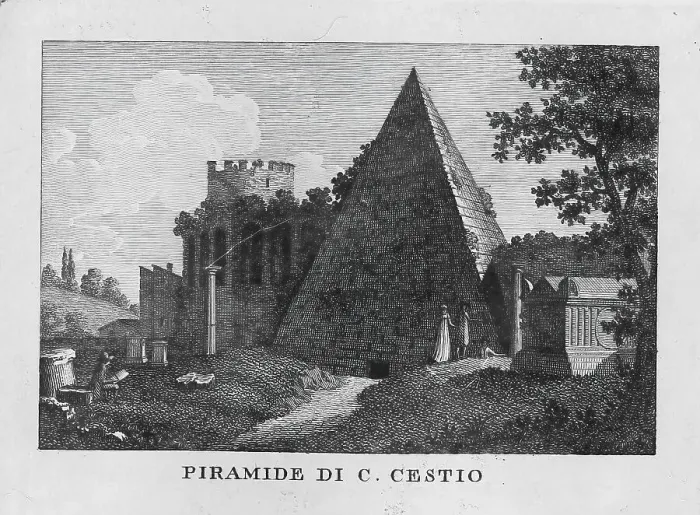 Framed Print : Pyramid of Cestius, Pyramid of Caius Cestius, Piramide Cestia or Piramide di Caio Cestio, in Rome is the pyramid-shaped tomb of the Roman praetor and tribune of the people Gaius Cestius Epulo, Italy Framed Print : Pyramid of Cestius, Pyramid of Caius Cestius, Piramide Cestia or Piramide di Caio Cestio, in Rome is the pyramid-shaped tomb of the Roman praetor and tribune of the people Gaius Cestius Epulo, Italy
