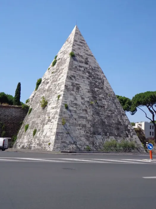 Framed Print : Pyramid of Cestius, Rome, Italy Framed Print : Pyramid of Cestius, Rome, Italy