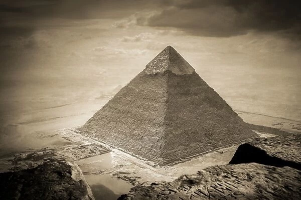 Pyramid Of Chephren, Giza, Egypt