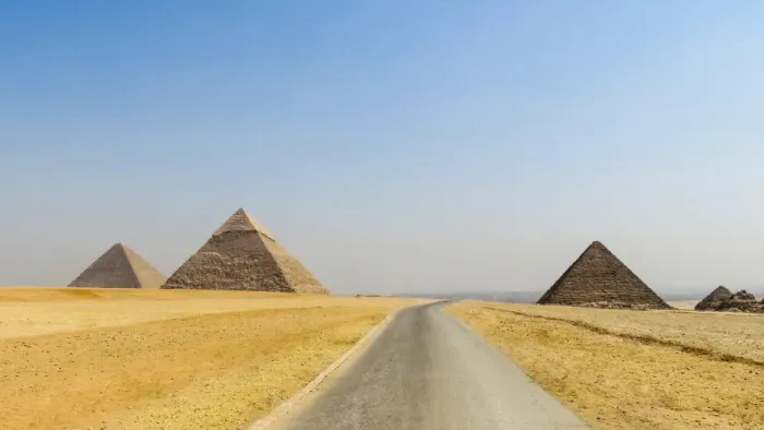 Framed Print : The Pyramids Of Giza, Egypt Framed Print : The Pyramids Of Giza, Egypt
