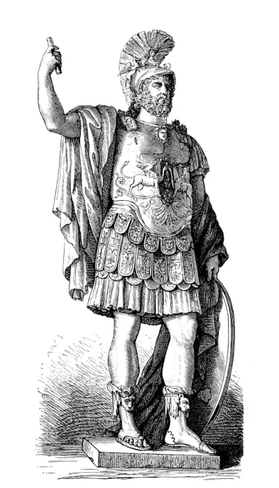 Framed Print : Pyrrhus Greek General Warrior Framed Print : Pyrrhus Greek General Warrior