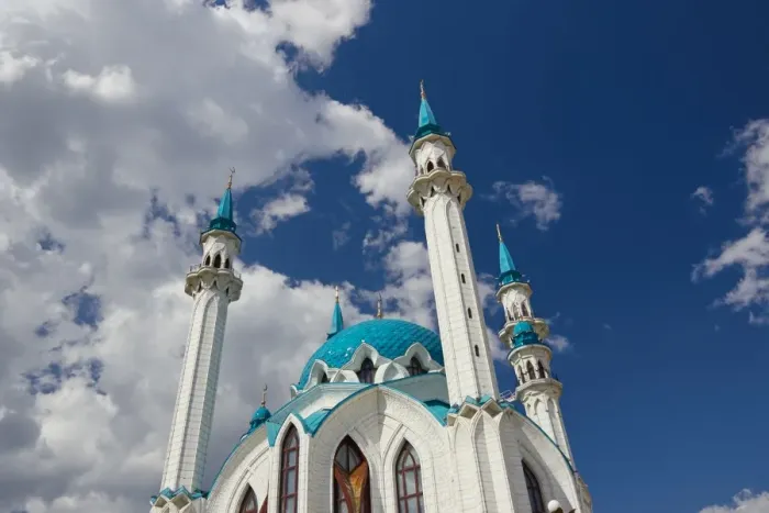Framed Print : Qol Sharif (Kul Sharif ) Mosque in Kazan Kremlin
