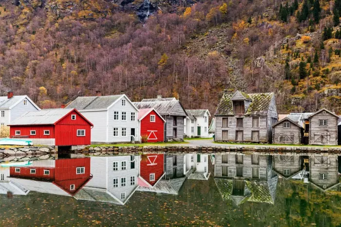 Framed Print : Quaint Reflections Framed Print : Quaint Reflections