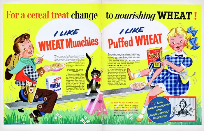 Framed Print : Quaker Breakfast Cereals Framed Print : Quaker Breakfast Cereals