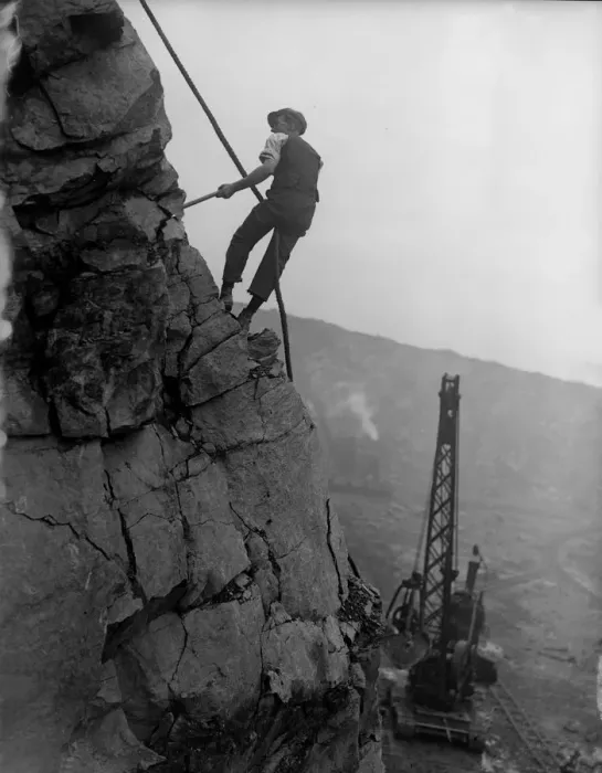 Framed Print : Quarry Worker Framed Print : Quarry Worker