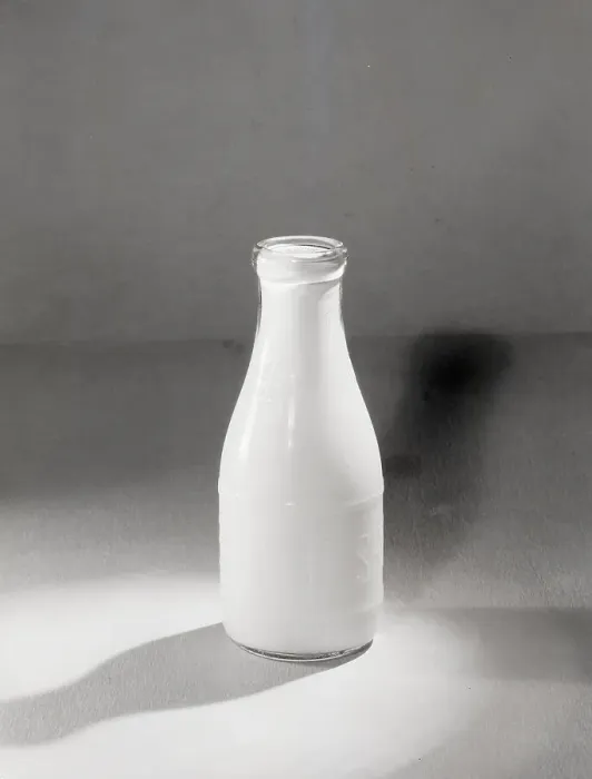 Framed Print : Quart Bottle of Milk Framed Print : Quart Bottle of Milk