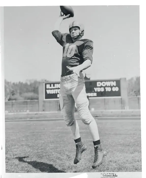 Framed Print : Quarterback Making a Jump Pass Framed Print : Quarterback Making a Jump Pass