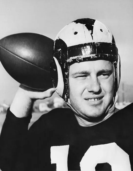 Framed Print : Quarterback Van Brocklin of Los Angeles Rams Framed Print : Quarterback Van Brocklin of Los Angeles Rams