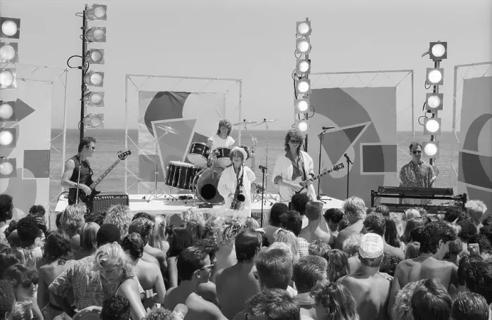 Framed Print : Quarterflash In Concert Framed Print : Quarterflash In Concert