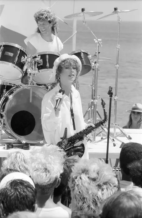 Framed Print : Quarterflash In Concert Framed Print : Quarterflash In Concert