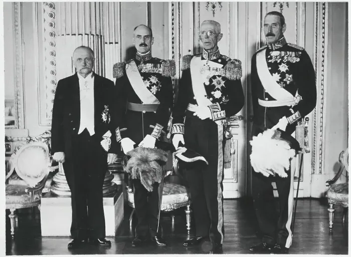 Framed Print : Quartet of Scandinavian Kings