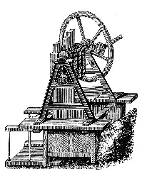 Quartz stamp mill (or stamp battery or stamping mill)
