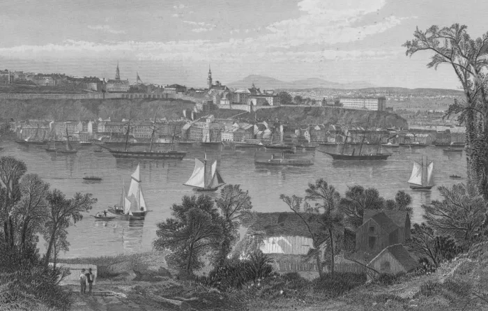 Framed Print : Quebec, Canada