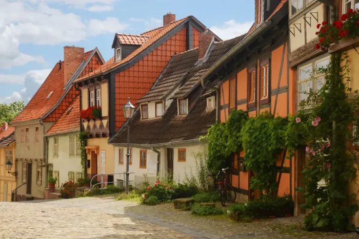 Framed Print : Quedlinburg, Germany Framed Print : Quedlinburg, Germany