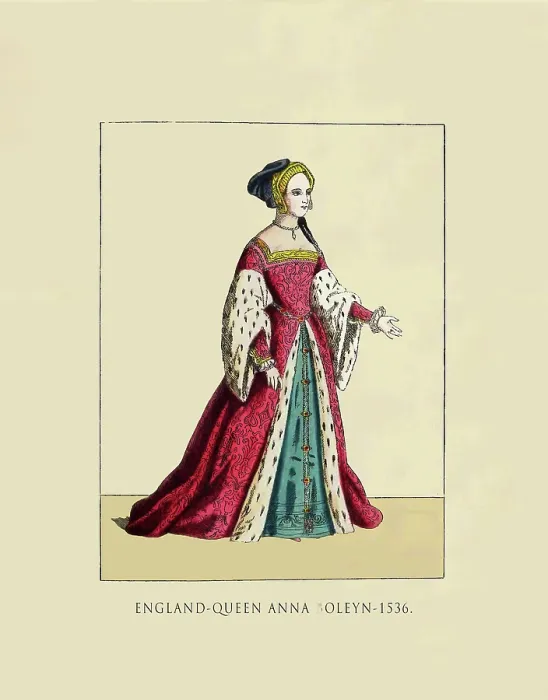 Framed Print : Queen Anna Boleyn 1536 Framed Print : Queen Anna Boleyn 1536