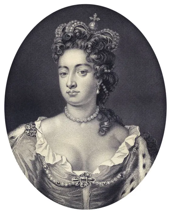 Framed Print : Queen Anne of Great Britain