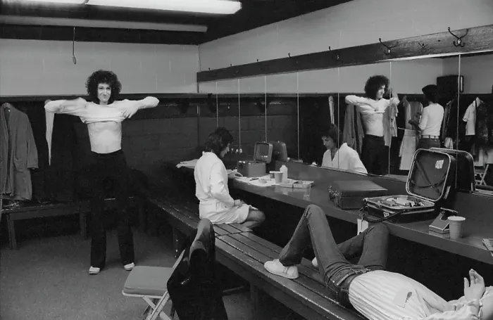 Framed Print : Queen Backstage Framed Print : Queen Backstage