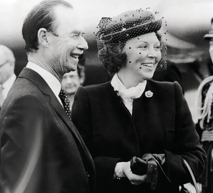Framed Print : Queen Beatrix In Luxembourg Framed Print : Queen Beatrix In Luxembourg