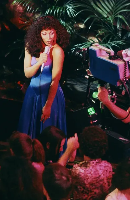 Framed Print : Queen Of Disco Performing Framed Print : Queen Of Disco Performing
