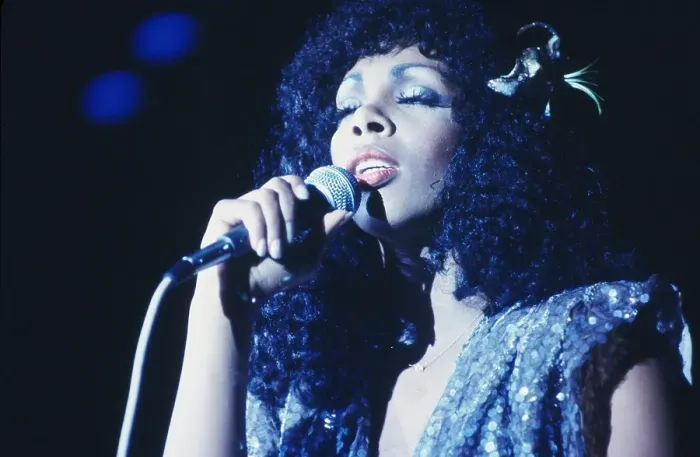 Framed Print : Queen Of Disco Performing Framed Print : Queen Of Disco Performing