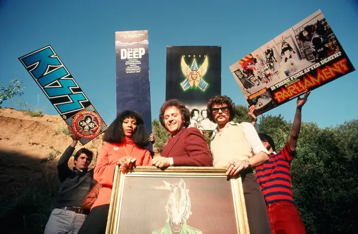 Framed Print : Queen Of Disco & Record Executive Framed Print : Queen Of Disco & Record Executive